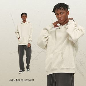 Impression bouffante pulls à capuche pour hommes sweats à capuche épais de haute qualité unisexe personnalisé marque Design Essentials sweats à capuche - Product Image 3