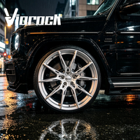 Jantes forgées Viorock 10 branches, 18-22 pouces, personnalisées 5x112 5x114.3 5x120, compatibles BMW Mercedes Audi Tesla Ford SUV