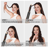 Brosse à air chaud 5 en 1 OEM One Step 1000W, sèche-cheveux professionnel multifonctionnel avec logo personnalisé