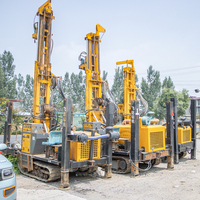 Machine d'occasion 300m machine de forage prix bas FY 300 acier piste eau bien foreuse vente