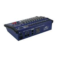 Amplificateur de mixage audio professionnel 2000watts 10 canaux amplificateur de mixage de puissance à coque métallique