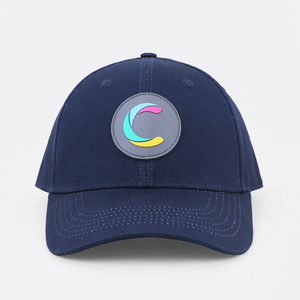 Gorra de Béisbol de 6 Paneles con Parche de Goma, Visera Curva, Logotipo Personalizado, Gorras de Béisbol Estructuradas para Hombre, Fábrica con Certificación BSCI - Product Image 1