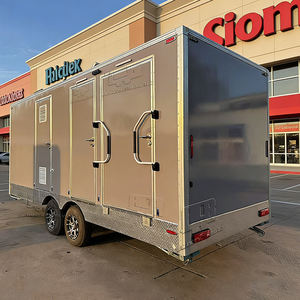 Toilettes portables d'extérieur, remorque accessible aux fauteuils roulants, remorque de toilettes pour personnes handicapées, design écologique et durable pour un usage public temporaire - Product Image 4