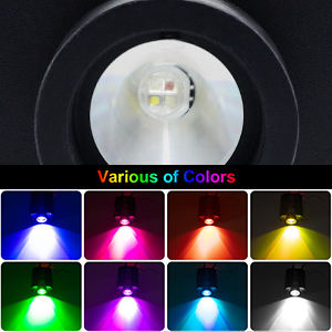 JINXIN 12W Projecteur à fibres optiques RVBW pour voiture avec contrôle APP/télécommande, éclairage intérieur pour décoration étoilée - Product Image 6