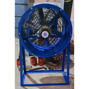 Industrial Tubular Man Cooler Axial Fan 900mm Aluminium Blade High Airflow Ventilation Cooling Unit Heavy Duty - Product Image 1