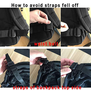 2023 lupu biểu tượng tùy chỉnh Nylon Ba lô chất lượng cao 45L nhiều màu sắc tùy chọn dây kéo Polyester thời trang nội bộ khung OEM - Product Image 6