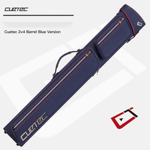 Étui de billard CUETEC pour 3 queues et 5 fers, boîte à queues 85*10*15cm, tissu imperméable, fermeture éclair résistante à l'usure - Product Image 6