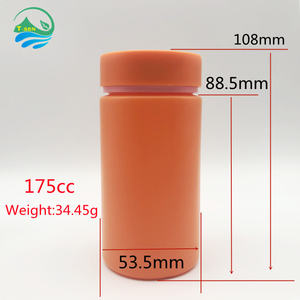 大容量ポータブルオレンジビタミン薬箱薬空カプセルボトル薬瓶 - Product Image 2