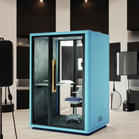 Espace de travail mobile intérieur Cabine d'étude Bureau Cabine silencieuse Conception modulaire insonorisée Immeuble de bureaux écologique Hôtel Hôpital