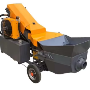 Bomba de hormigón para transporte de hormigón en construcción, distancia de transporte paralela 20M, potencia del compresor de aire 3KW - Product Image 1