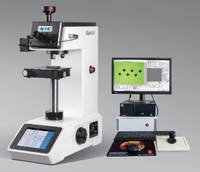 Sistema de Prueba de Microdureza con Torreta Motorizada HUAYIN, Probador de Dureza Electrónico para Control de Calidad de Metales