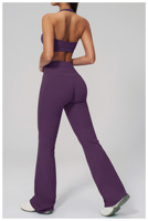 Soutien-gorge de sport pour femmes à Guangzhou, pantalon de yoga coupe droite, vêtements de fitness, soutien-gorge pour femmes style Brésil
