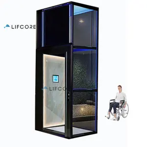 Low maintenance 350kg small home elevators lifts Australia prices suitable for wheelchair and disabled users