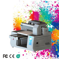 Impresora UV de Tamaño Pequeño A3, 32*45cm, Xp600, Impresora UV de Cama Plana para Metal, Acrílico, Plástico, Carcasas de Teléfono, para Negocios