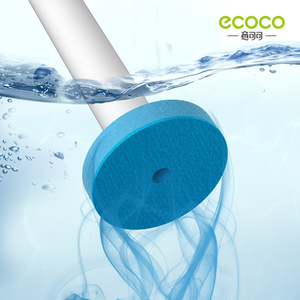 Ecoco Toilet Brush Holder Wall Mounted Rectangular Easy To Clean Bathroom Toilet Cleaning - Product Image 3