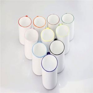 Mug en céramique vierge pour sublimation Prosub Wholesale 11oz avec couleurs de rebord, personnalisable par impression DIY, avec poignée - Product Image 3