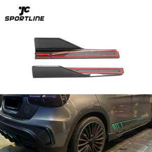 Splitter laterale completo in fibra di carbonio X156 GLA45 per <span class=keywords><strong>Mercedes</strong></span> Benz classe <span class=keywords><strong>GLA</strong></span> GLA45 AMG 2015-2019 - Product Image 1