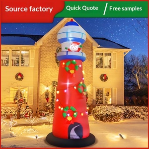 <span class=keywords><strong>Faro</strong></span> Gonfiabile di Babbo Natale con Luci LED per Decorazione Esterna, Ornamento Gonfiabile di Babbo Natale - Product Image 5
