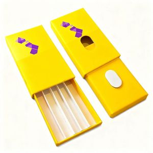 Caja de Cartón Rígida con Tapa Deslizante de Lujo, Personalizable con Logotipo, Reciclable, Hecha con Materiales a Base de Agua, con Botón de Seguridad para Niños - Product Image 1