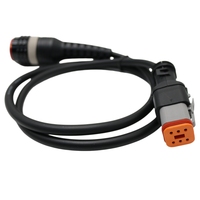 Câble adaptateur de diagnostic aéronautique, faisceau de conversion de communication, équipement de service adapté pour Volvo