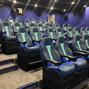 Chaise de jeu interactive 3DOF de cockpit de panneau de simulateur de vol de voitures de VR de jeu électrique d'enfants - Product Image 1