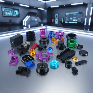 Mesin CNC presisi aluminium Aloi kustom CNC suku cadang logam pabrik pemasok - Product Image 1