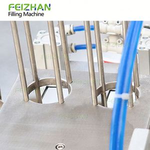 FEIZHAN Machine de remplissage et de scellage de tasse de poudre de mélange de crème glacée de capsule de café FZ-FS600D automatique de 2 têtes pour les couvercles de film prédécoupés - Product Image 4