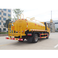 Camion-citerne municipal avec pompe à eau pour la lutte contre les incendies, camion-citerne robuste pour l'alimentation en eau des chantiers de construction