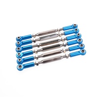 6 pièces 71mm 81mm 88mm Biellette de direction en aluminium pour RC 1/10 Redcat Volcano EPX HSP 94111 Monster Truck