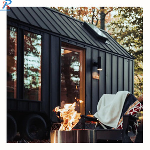 บ้านเคลื่อนที่สำเร็จรูปทันสมัยขนาดเล็กพร้อมล้อและชั้นลอย - Product Image 3