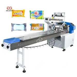 Gelgoog Hotel Toilet Soap Pillow Wrapping Machine Handmade Bar Soap Packing Machine Laundry Round Soap Packaging Machine