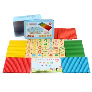 Gậy Đếm Toán Học Bằng Gỗ Montessori Dụng Cụ Giảng Dạy Cho Trẻ Tập Đi Khối Xây Dựng Thông Minh Toán Học - Product Image 3