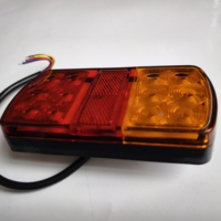 Nouveaux feux arrière 12V, 12 LED, feux de remorque universels, feux de freinage, clignotants pour remorques, camions