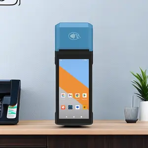 Terminal de sistema pos Android H10-C para celular, máquina de pagamento com impressora, fabrica tela de toque pos