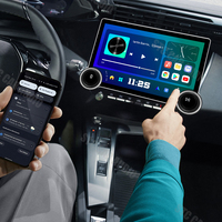Android 12 sistem Audio mobil portabel, navigasi GPS pemutar DVD Stereo layar sentuh Radio MP3 fungsi DSP termasuk