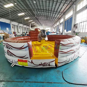Deluxe extreme party attractions toro mecanico spinning jump bar mechanical bull <b>inflatable</b> for kids - Product Image 1