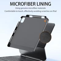 Étui de protection pour clavier Magic Keyboard compatible avec iPad Pro 11 pouces M4 M5, étui magnétique amovible