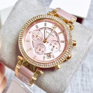 <span class=keywords><strong>Montre</strong></span>-bracelet à quartz pour <span class=keywords><strong>femme</strong></span> en acier inoxydable, <span class=keywords><strong>étanche</strong></span>, couleur or rose, de marque de mode, vente en gros - Product Image 2
