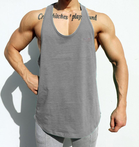 Wholesale Custom Logo Size Color <strong>Mens</strong> Tank Tops Fitness Sportswear Outwork Sleeveless <strong>Singlet</strong> <strong>for</strong> Training - Product Image 5