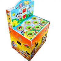 Machine de jeu d'arcade Whack-a-Mole, fonctionnement à pièces, marteau interactif, jouet de divertissement pour enfants
