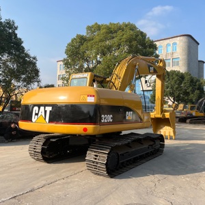 Excavatrice hydraulique Caterpillar 320C d'occasion, excavatrice sur chenilles CAT 320C d'occasion avec pièces d'origine, faible nombre d'heures, stable - Product Image 1