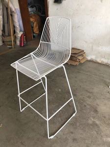 Sedia impilabile per sgabello da Bar in ferro metallico per noleggio eventi - Product Image 6