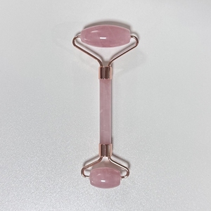 ชุดผลิตภัณฑ์นวดคริสตัลธรรมชาติชุดโรสควอตซ์หยกกัวซาเครื่องมือนวดหยกลูกกลิ้ง - Product Image 4