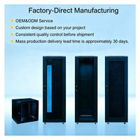 Armoire de serveur 42U de 19 pouces (800x800mm) de haute qualité pour intérieur, armoire réseau DDF, fournie directement par l'usine