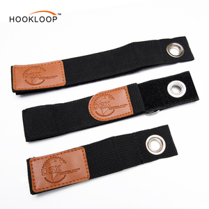 Kunden spezifisches Logo und Größe Hochleistungs-Aufbewahrung gurte Ausziehbare Kabelbinder Klett verschluss Organizer-Gurt - Product Image 2