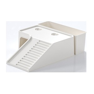Haute qualité blanc PET plastique brésilien <span class=keywords><strong>tortue</strong></span> paysage réservoir <span class=keywords><strong>tortue</strong></span> se prélasser plate-forme échelle d'escalade <span class=keywords><strong>pour</strong></span> salon - Product Image 5