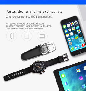 Nouveauté Casque Bluetooth V51 sans fil avec micro compatible avec les téléphones <span class=keywords><strong>iPhone</strong></span> et Android pour la conduite et les affaires - Product Image 4