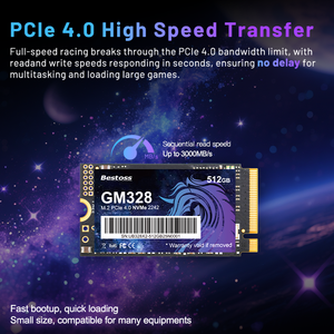 Besoss Nvme M.<span class=keywords><strong>2</strong></span> PCI-E 128 256gb, Solid State Drive Internal kecepatan tinggi 512gb 4.0 gb 1tb 2tb Nvme M.<span class=keywords><strong>2</strong></span> PCI-E 2242 untuk Laptop Desktop - Product Image 2