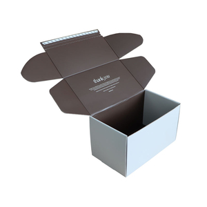 Custom Logo Printed Corrugated <strong>Shipping</strong> <strong>Boxes</strong> Adhesive Tear Strip Self Sealing Mailer Box - Product Image 6