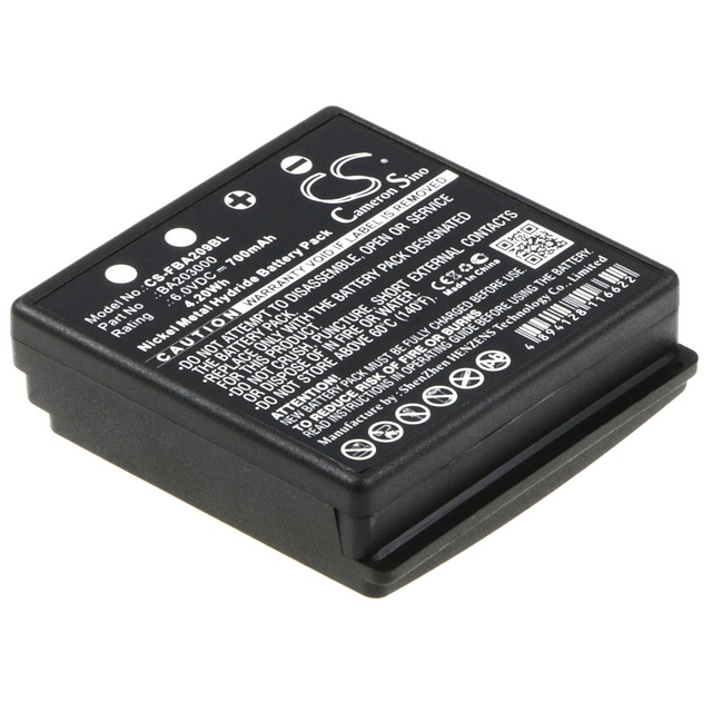 CAMERON SINO FBA209BL NiMH 6V 700mAh Battery Made in Italy Compatible Construction Machinery Parts Tested Certified